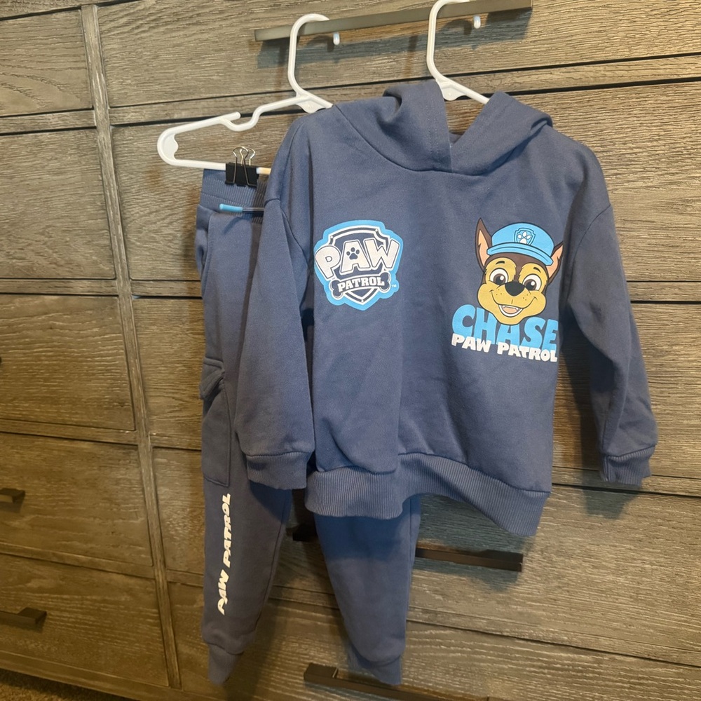 Paw Patrol Kids Matching Set in Navy Blue